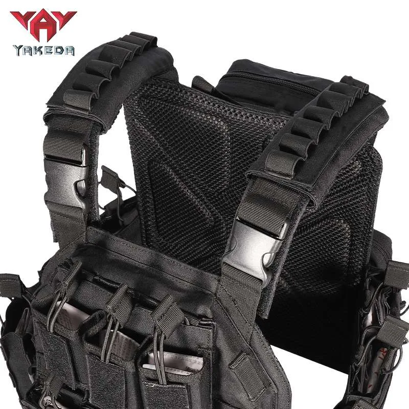 Yakeda Military Tactical Vest Quick Release MOLLE Plate Carrier OEM