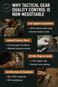 how tactical gear is manufactured,6 Red Flags in Tactical Gear OEMs,OEM success case