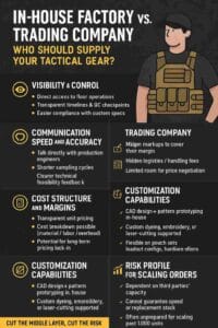 6 Red Flags to Spot in Tactical Gear OEMs,How Tactical Gear Is Manufactured,OEM success case,Who Should Supply Your Tactical Gear