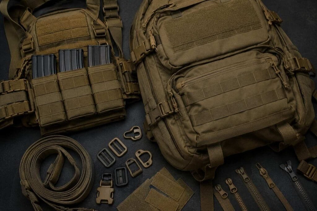 irr compliant tactical gear materials for military tender projects