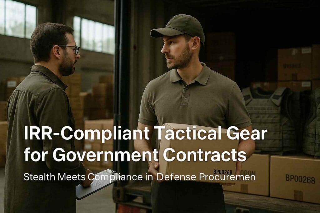 IRR-Compliant Tactical Gear,infrared reduction military gear,NIJ compliant tactical vests