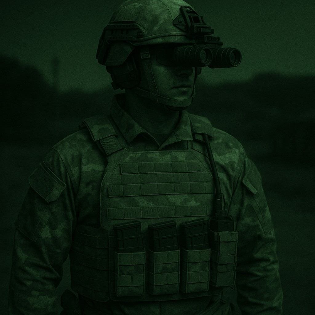 NIR reduction,night vision operation,NVG tactical vest,IRR/NIR performance