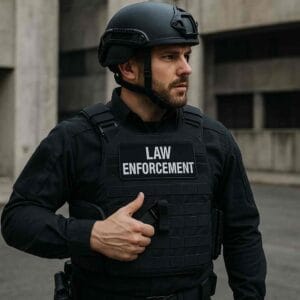 Quick-Release Tactical Vest,Law Enforcement Equipment,1-Second Detach System