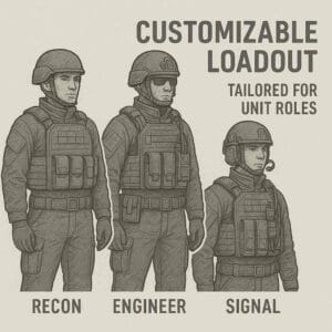 recon loadout,signal corps equipment,role-specific gear