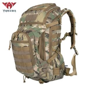 tactical assault backpack side view multicam