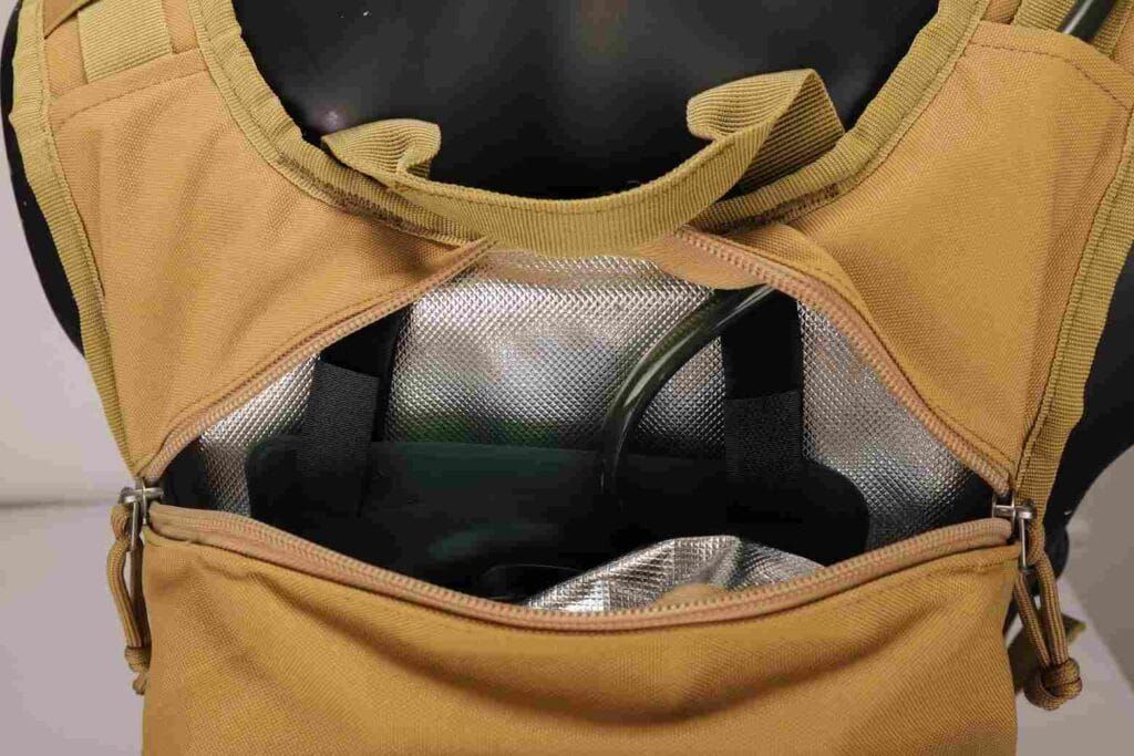 tactical hydration pack for military patrol reconnaissance and field mobility