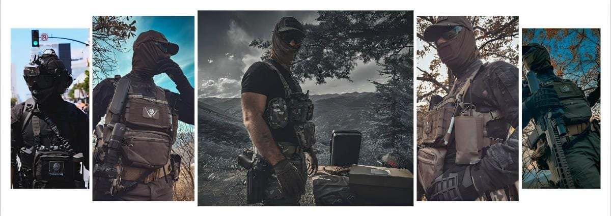 modular tactical chest rig vest lightweight load bearing system
