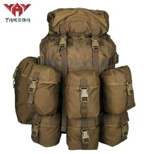 70L Alice Pack tactical backpack front view detachable pouches military rucksack