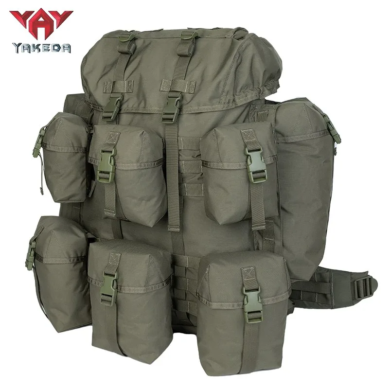 Military ALICE Pack External Frame Rucksack Side Angle View
